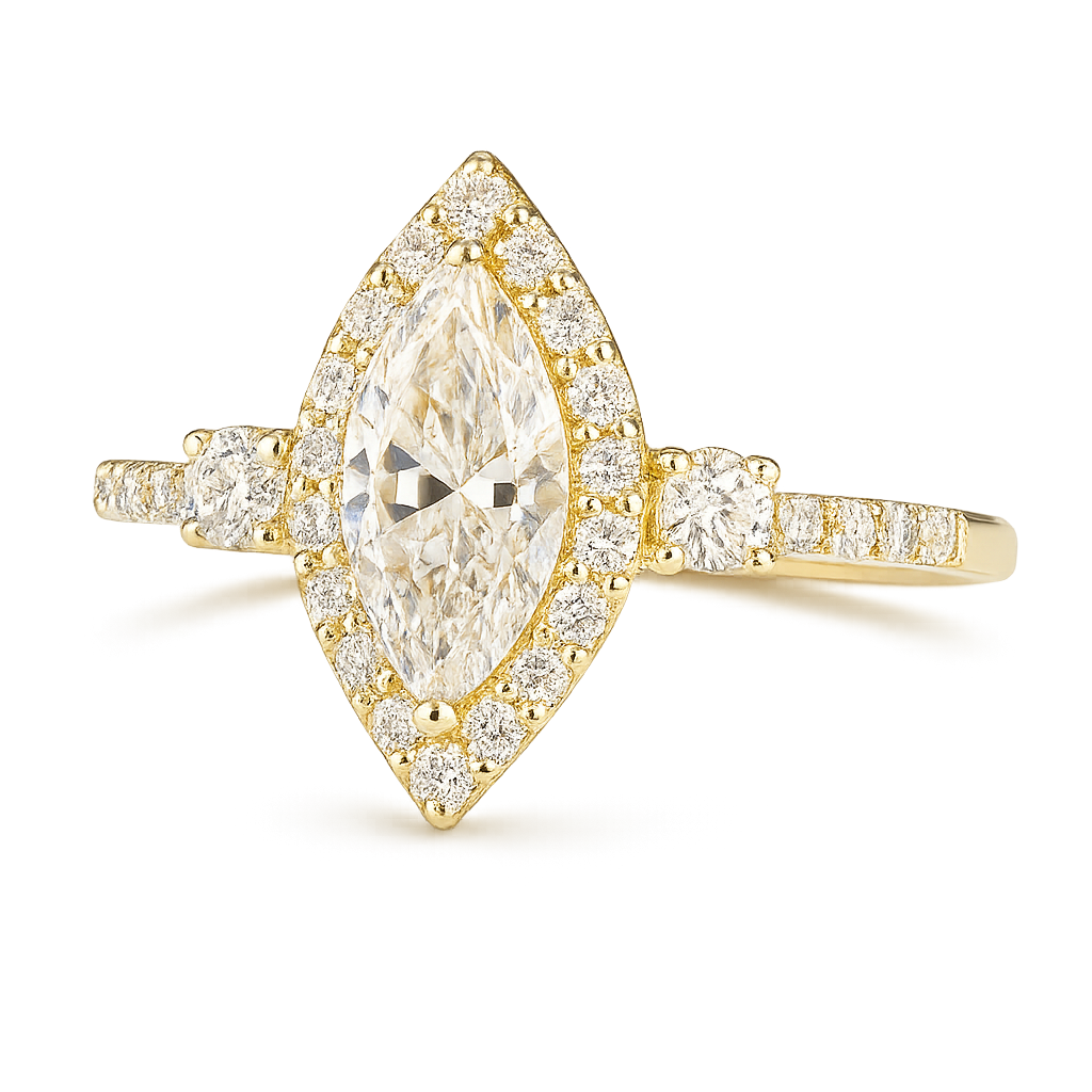 Marquise Diamond Ring