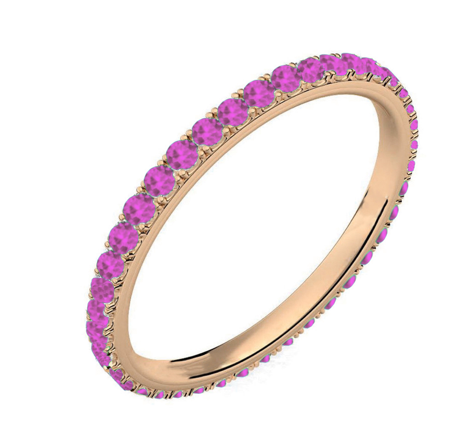 ETERNITYRING "PRECIOUS PINK SAPPHIRE"