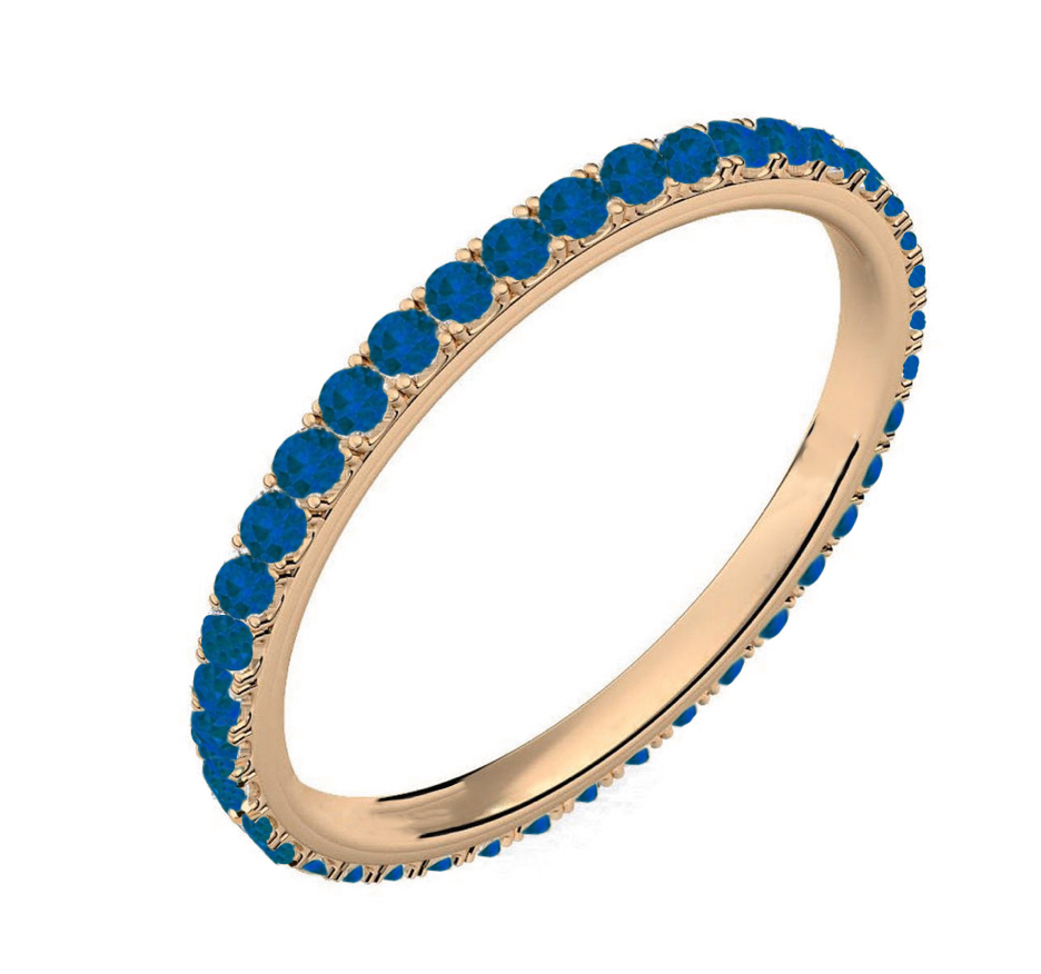 ETERNITYRING "TREASURED BLUE SAPPHIRE"