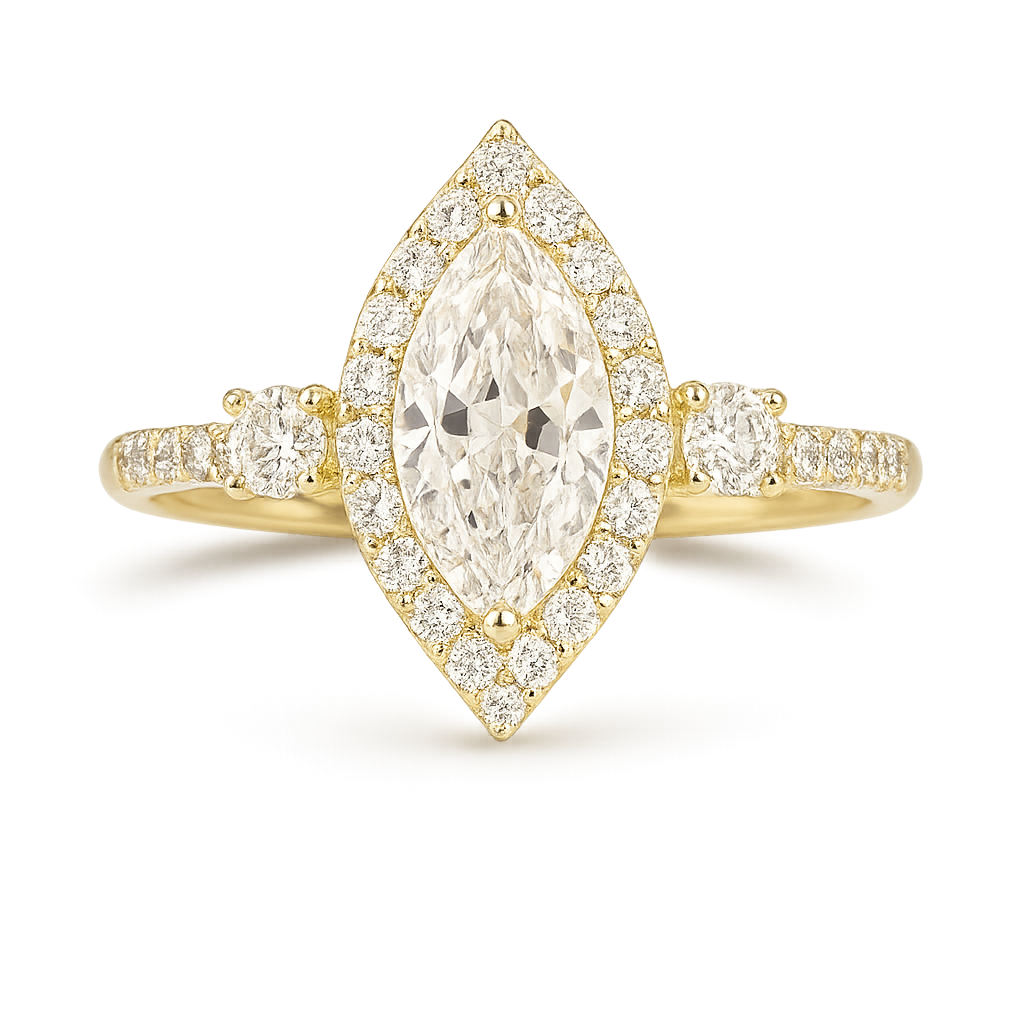 Marquise Diamond Ring