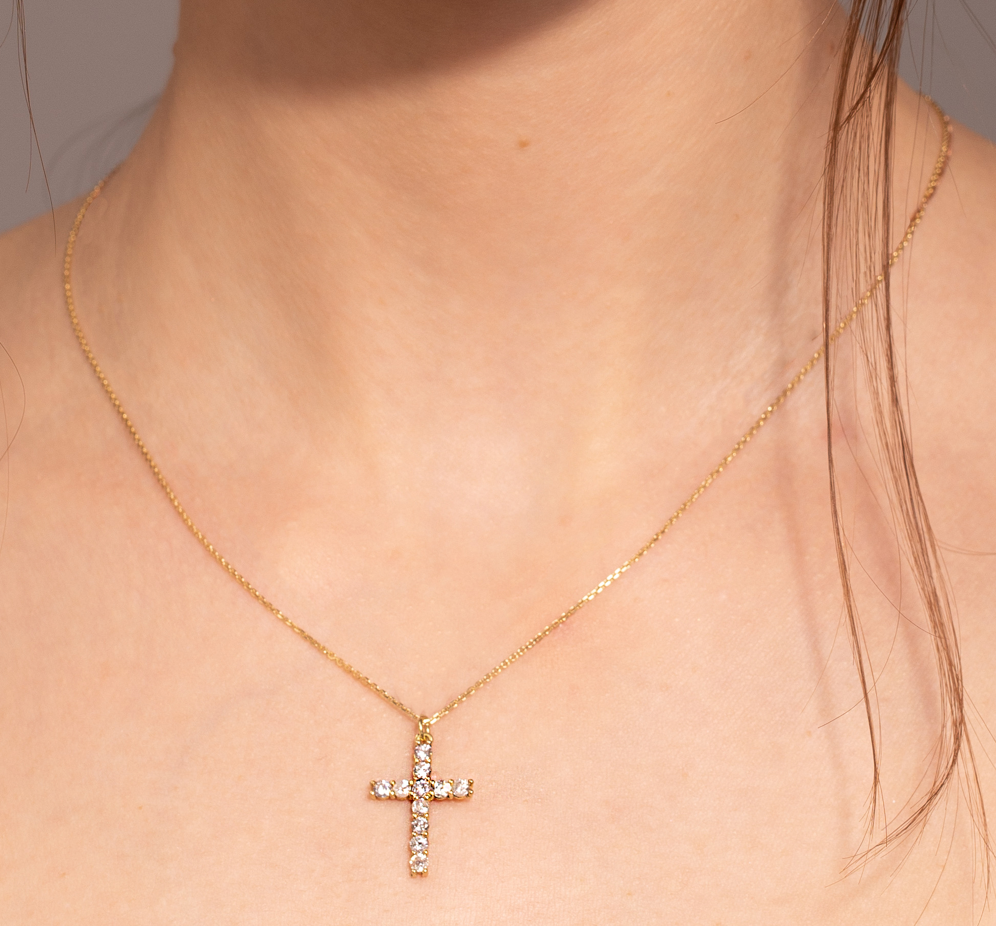 HALSKETTE "CROSS"