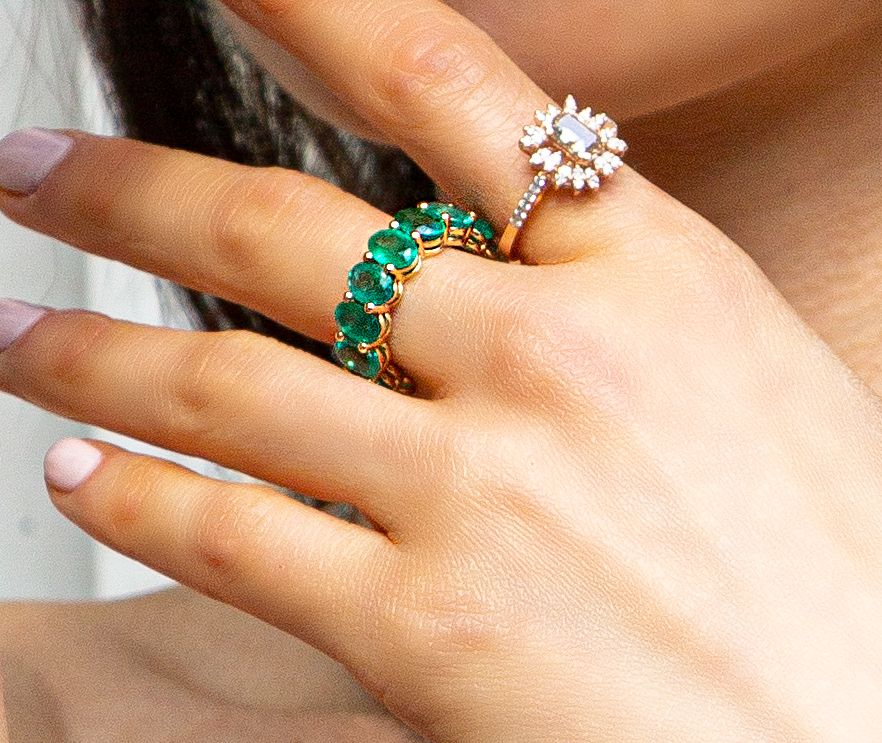 ETERNITYRING "GREEN ILLUSION"